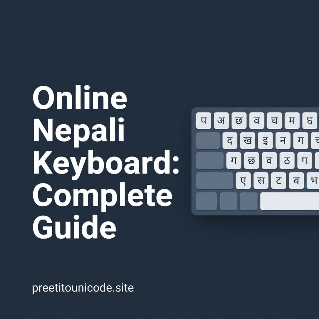 Online Nepali Keyboard: How to Use a Virtual Keyboard for Nepali Typing